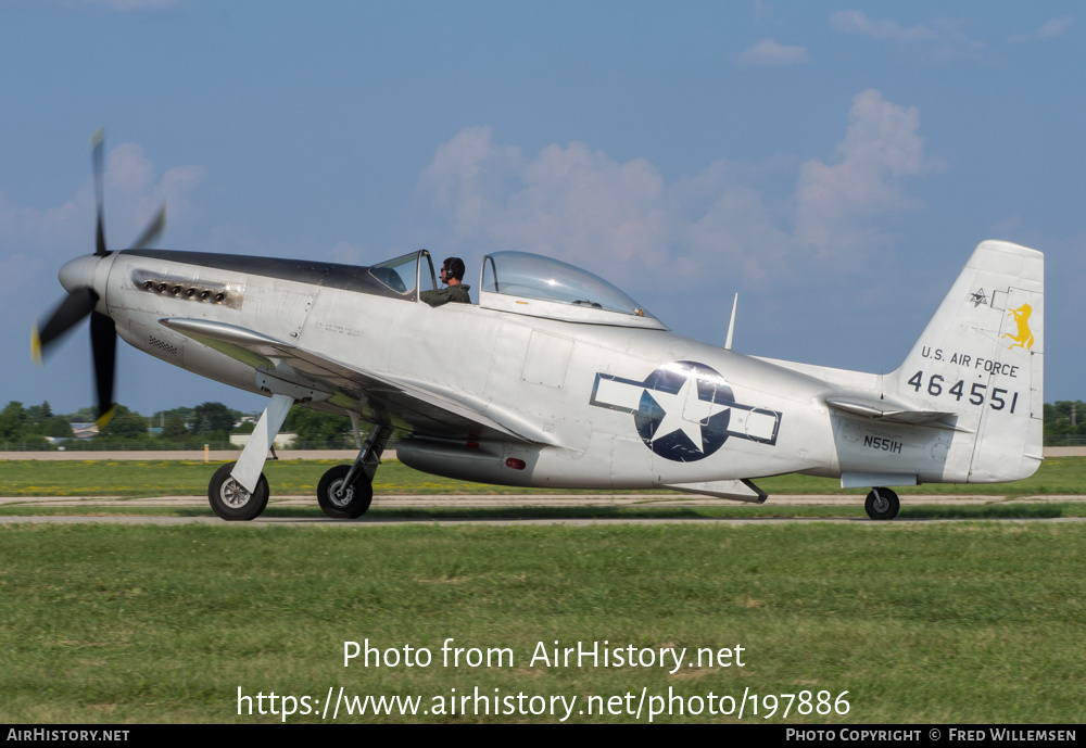 Aircraft Photo of N551H / 464551 | North American P-51H Mustang | USA - Air Force | AirHistory.net #197886