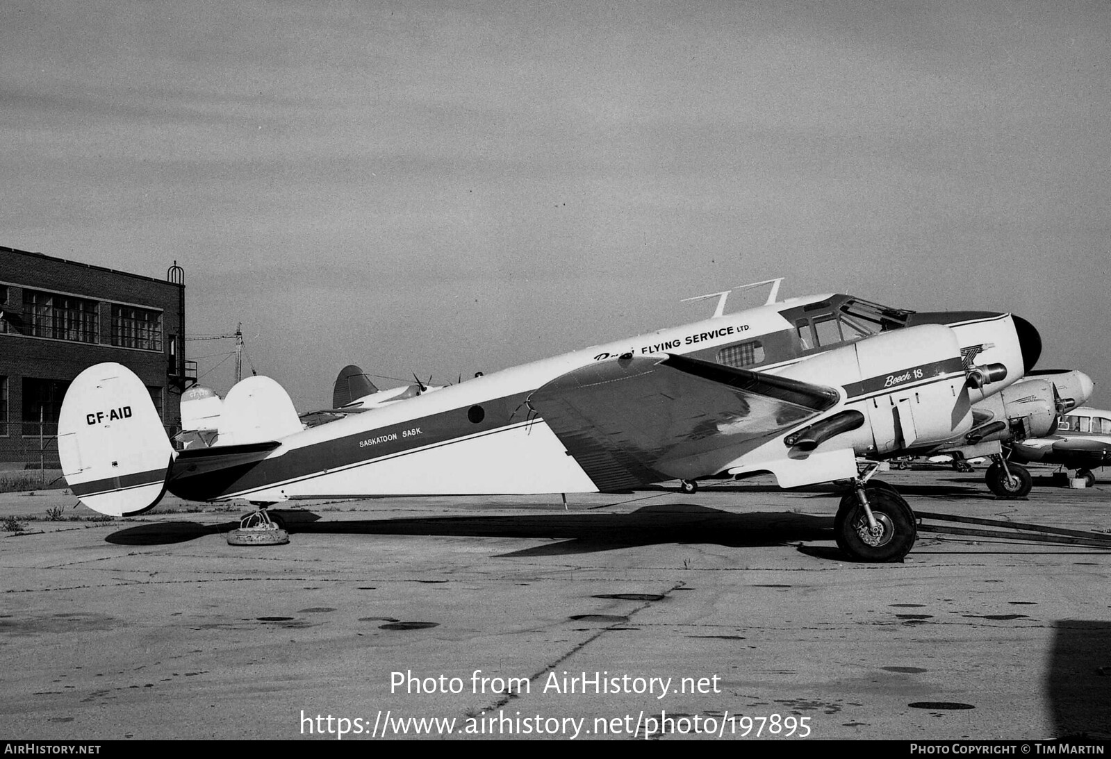 Aircraft Photo of CF-AID | Beech Expeditor 3NM | Ray's Flying Service | AirHistory.net #197895