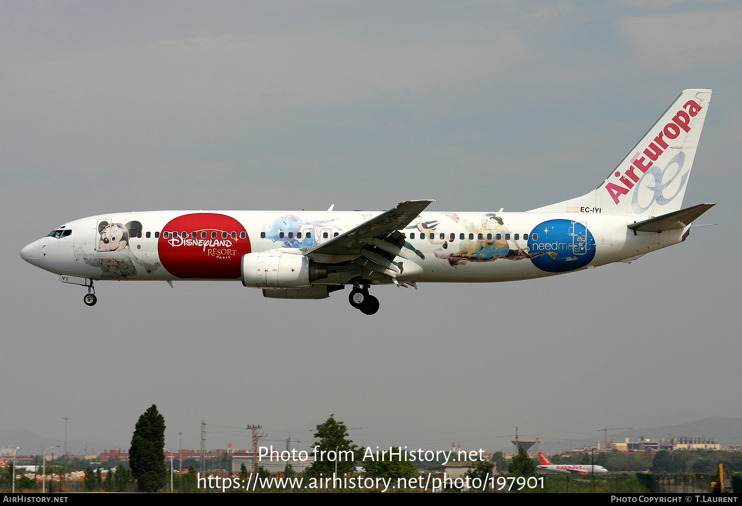 Aircraft Photo of EC-IYI | Boeing 737-883 | Air Europa | AirHistory.net #197901