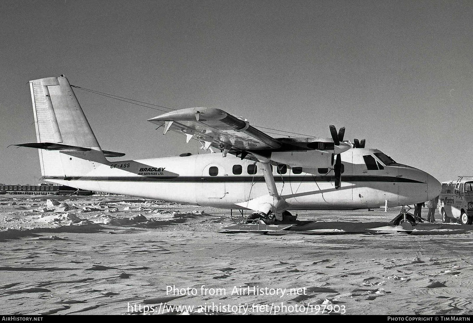 Aircraft Photo of CF-ASS | De Havilland Canada DHC-6-300 Twin Otter | Bradley Air Services | AirHistory.net #197903