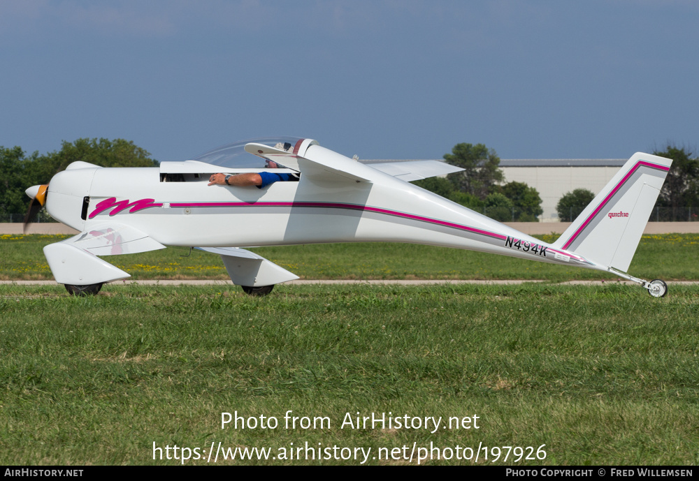 Aircraft Photo of N494K | Quickie Quickie | AirHistory.net #197926