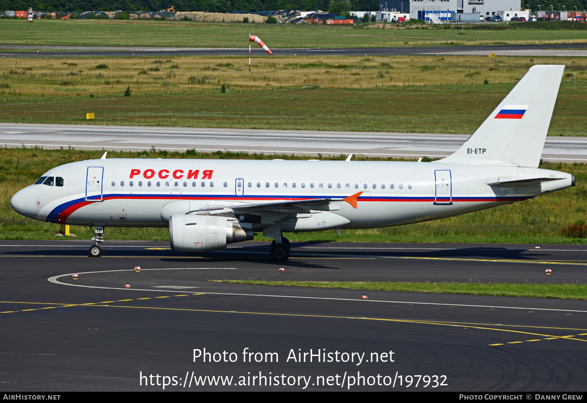 Aircraft Photo of EI-ETP | Airbus A319-111 | Rossiya - Russian Airlines | AirHistory.net #197932