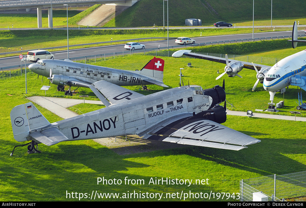 Aircraft Photo of D-ANOY | CASA 352A-1 | Deutsche Luft Hansa | AirHistory.net #197943