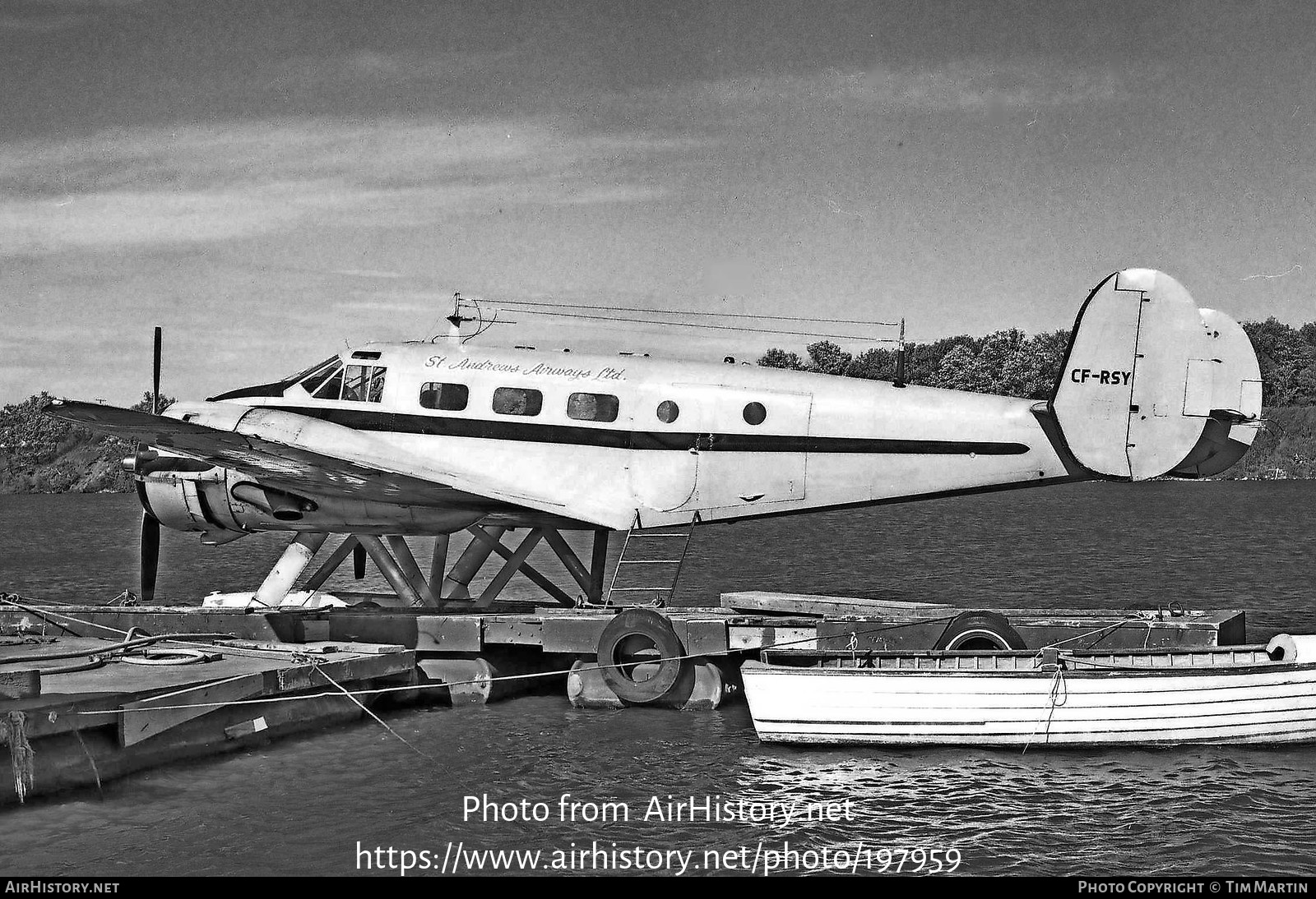 Aircraft Photo of CF-RSY | Beech Expeditor 3N | St. Andrews Airways | AirHistory.net #197959