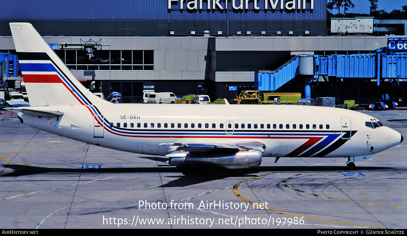 Aircraft Photo of SE-DKH | Boeing 737-205 | Transwede Airways | AirHistory.net #197986