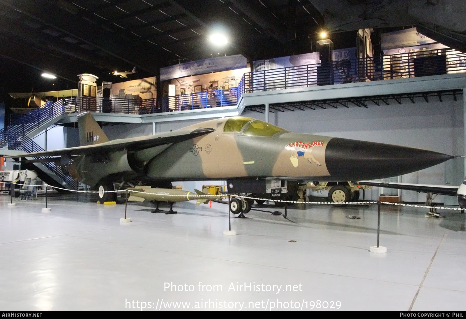 Aircraft Photo of 68-0055 / AF680-55 | General Dynamics F-111E Aardvark | USA - Air Force | AirHistory.net #198029