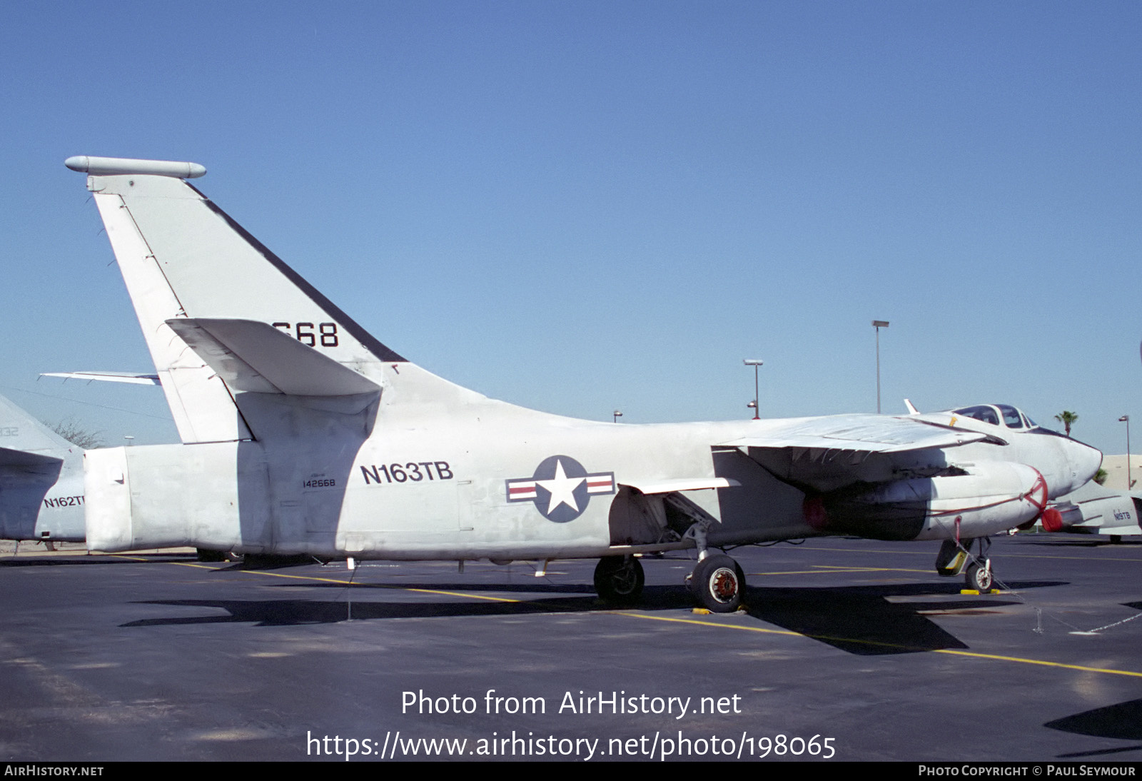 Aircraft Photo of N163TB / 142668 | Douglas ERA-3B Skywarrior | Thunderbird Aviation | AirHistory.net #198065