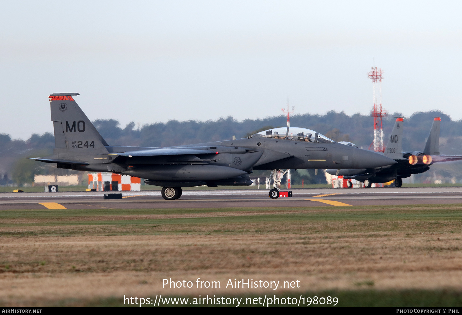 Aircraft Photo of 90-0244 / AF90-244 | Boeing F-15E Strike Eagle | USA - Air Force | AirHistory.net #198089