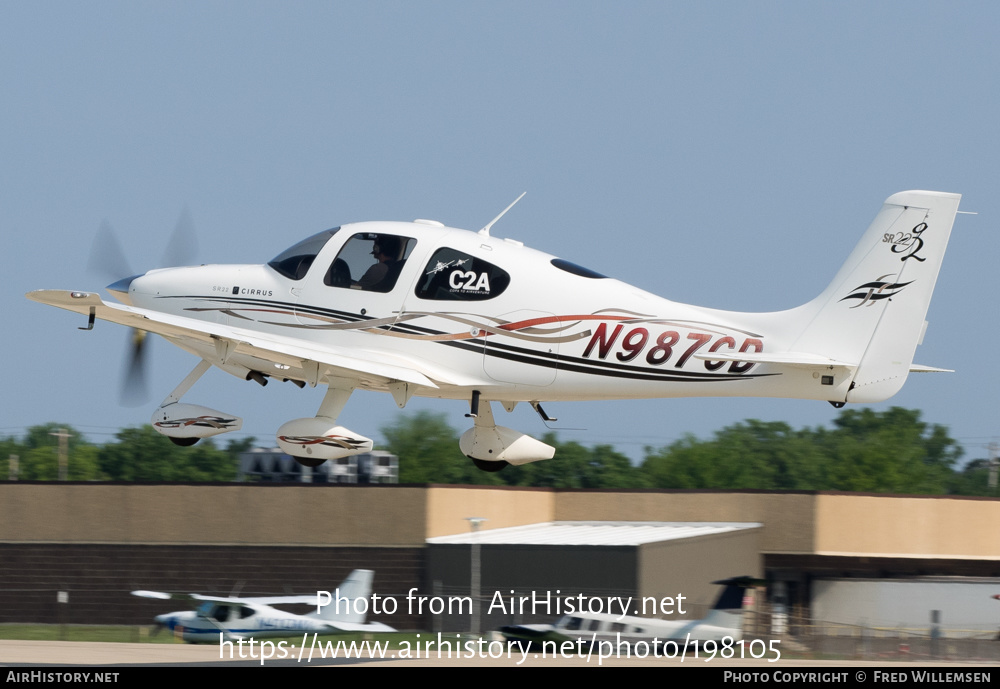 Aircraft Photo of N987CD | Cirrus SR-22 G2 | AirHistory.net #198105