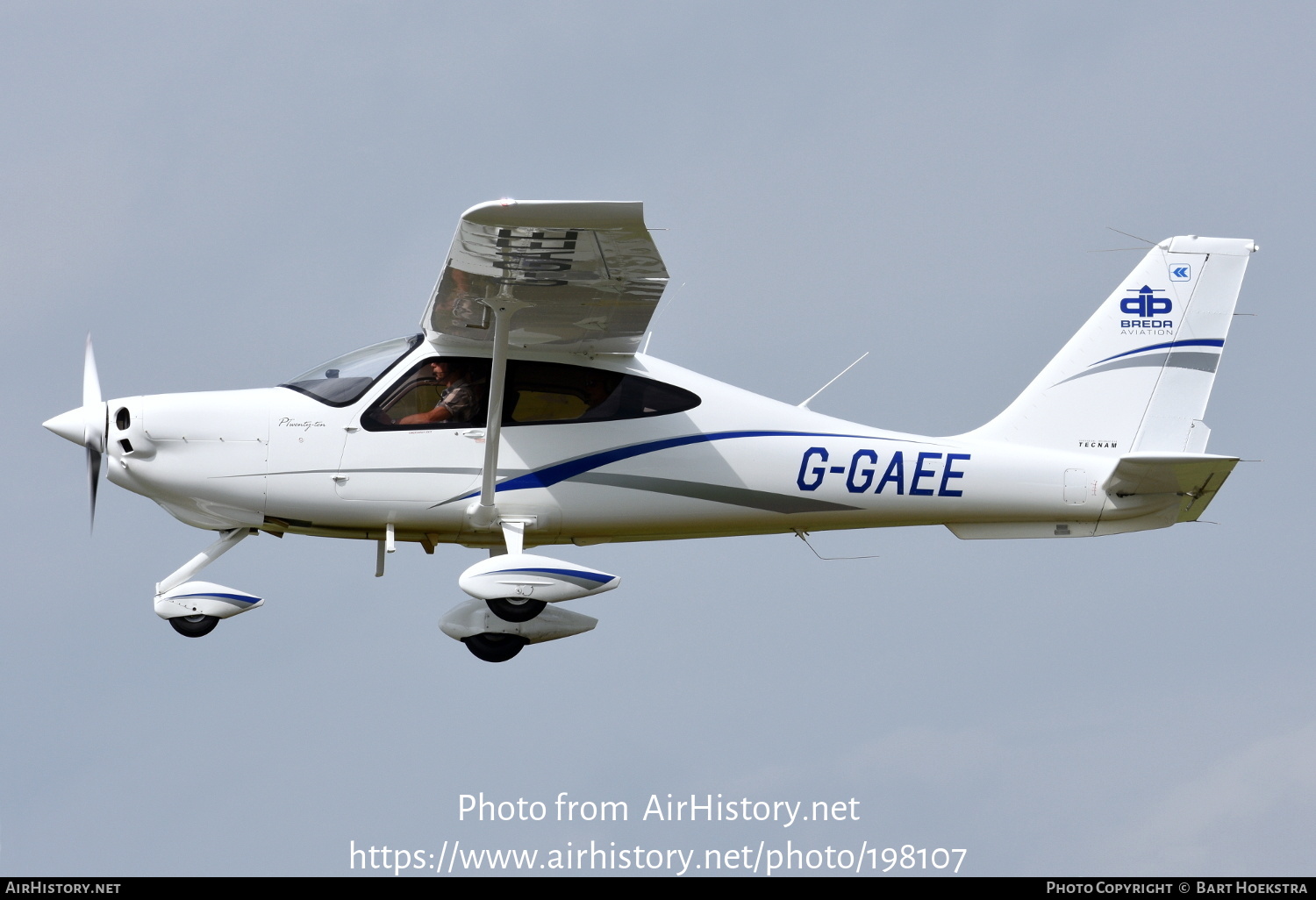Aircraft Photo of G-GAEE | Tecnam P-2010 | Breda Aviation | AirHistory.net #198107