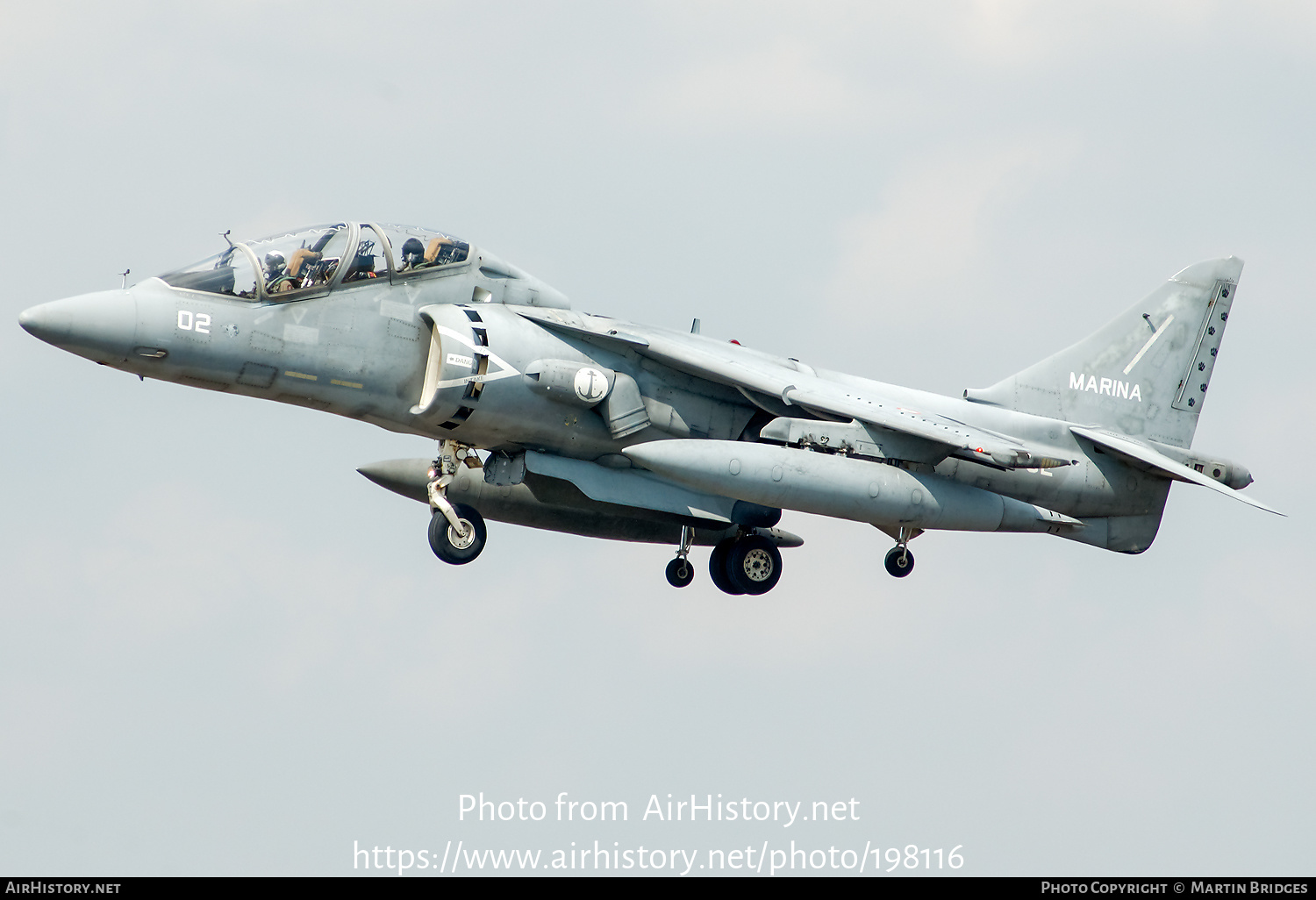 Aircraft Photo of MM55033 | McDonnell Douglas TAV-8B Harrier II | Italy - Navy | AirHistory.net #198116