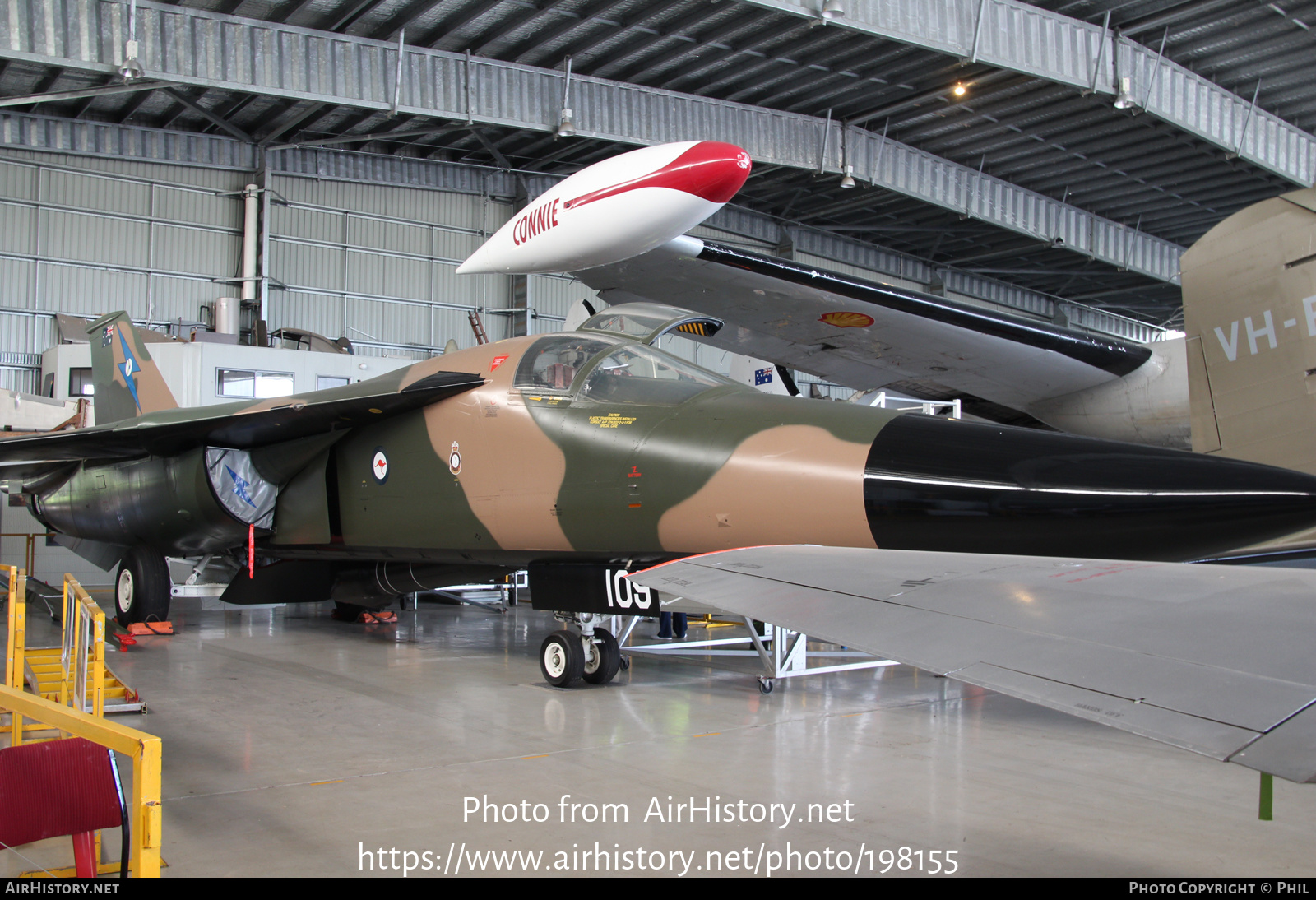 Aircraft Photo of A8-109 | General Dynamics F-111C Aardvark | Australia - Air Force | AirHistory.net #198155