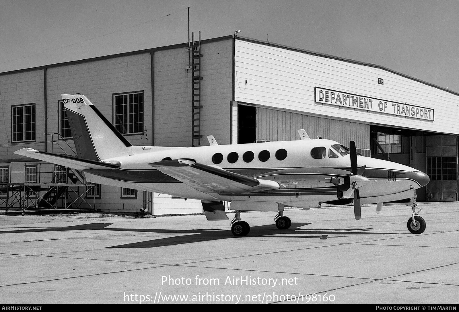 Aircraft Photo of CF-DOS | Beech A100 King Air | AirHistory.net #198160