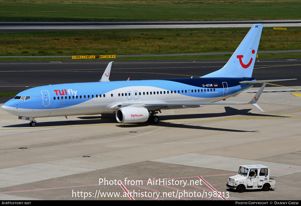 Aircraft Photo of D-ATUM | Boeing 737-8K5 | TUIfly | AirHistory.net #198213