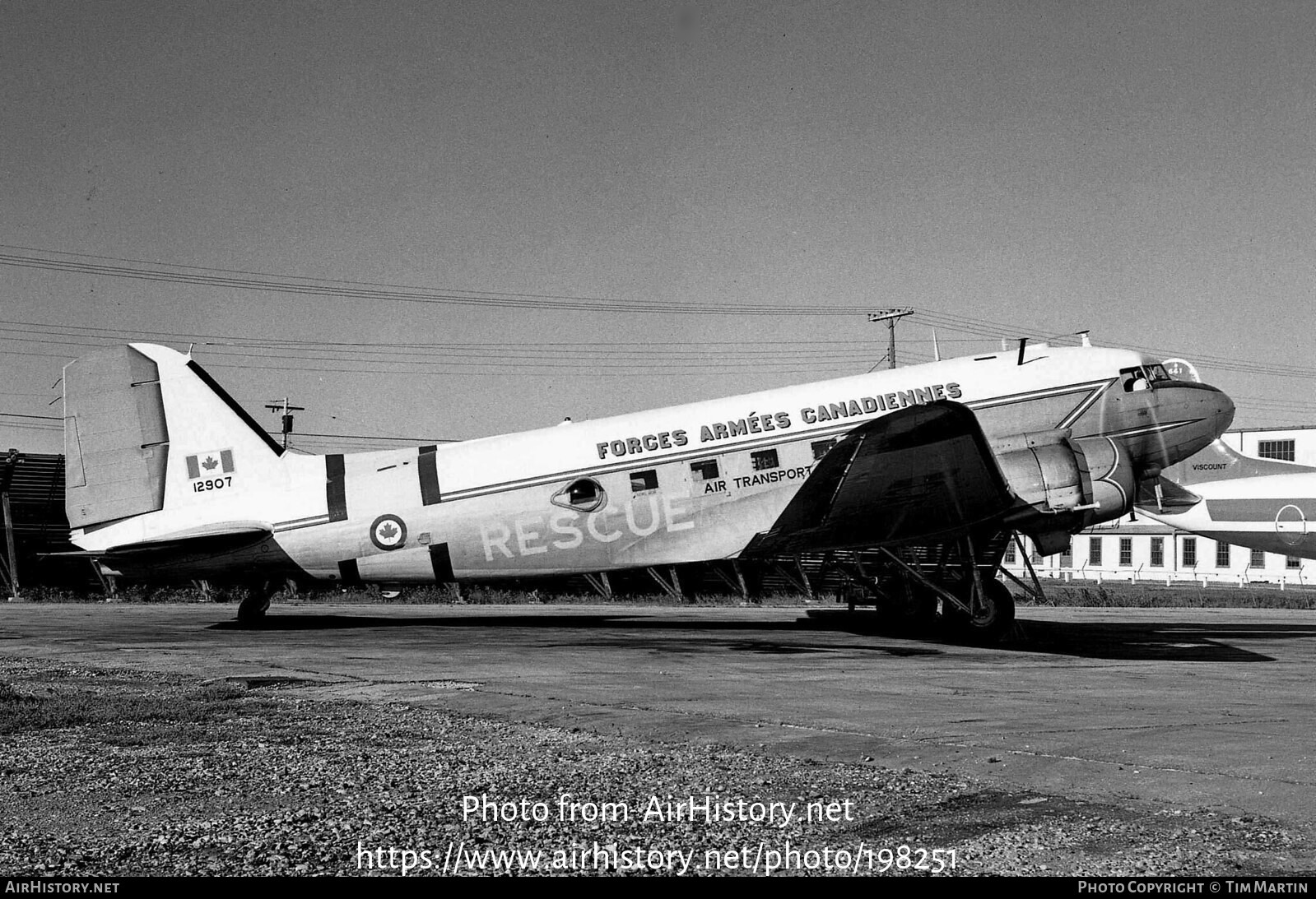 Aircraft Photo of 12907 | Douglas CC-129 Dakota 4M | Canada - Air Force | AirHistory.net #198251