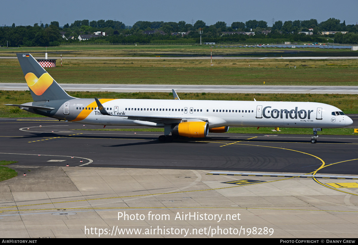 Aircraft Photo of D-ABOH | Boeing 757-330 | Condor Flugdienst | AirHistory.net #198289