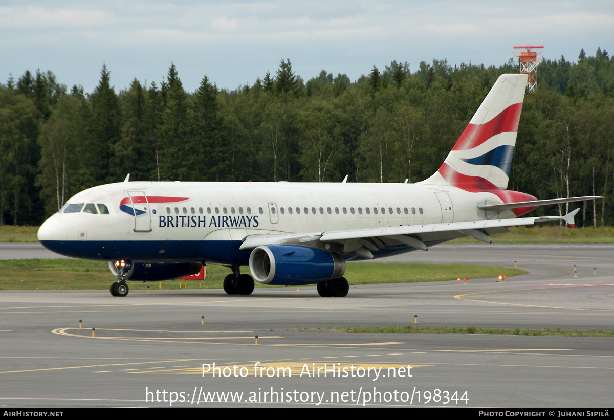 Aircraft Photo of G-EUPY | Airbus A319-131 | British Airways | AirHistory.net #198344