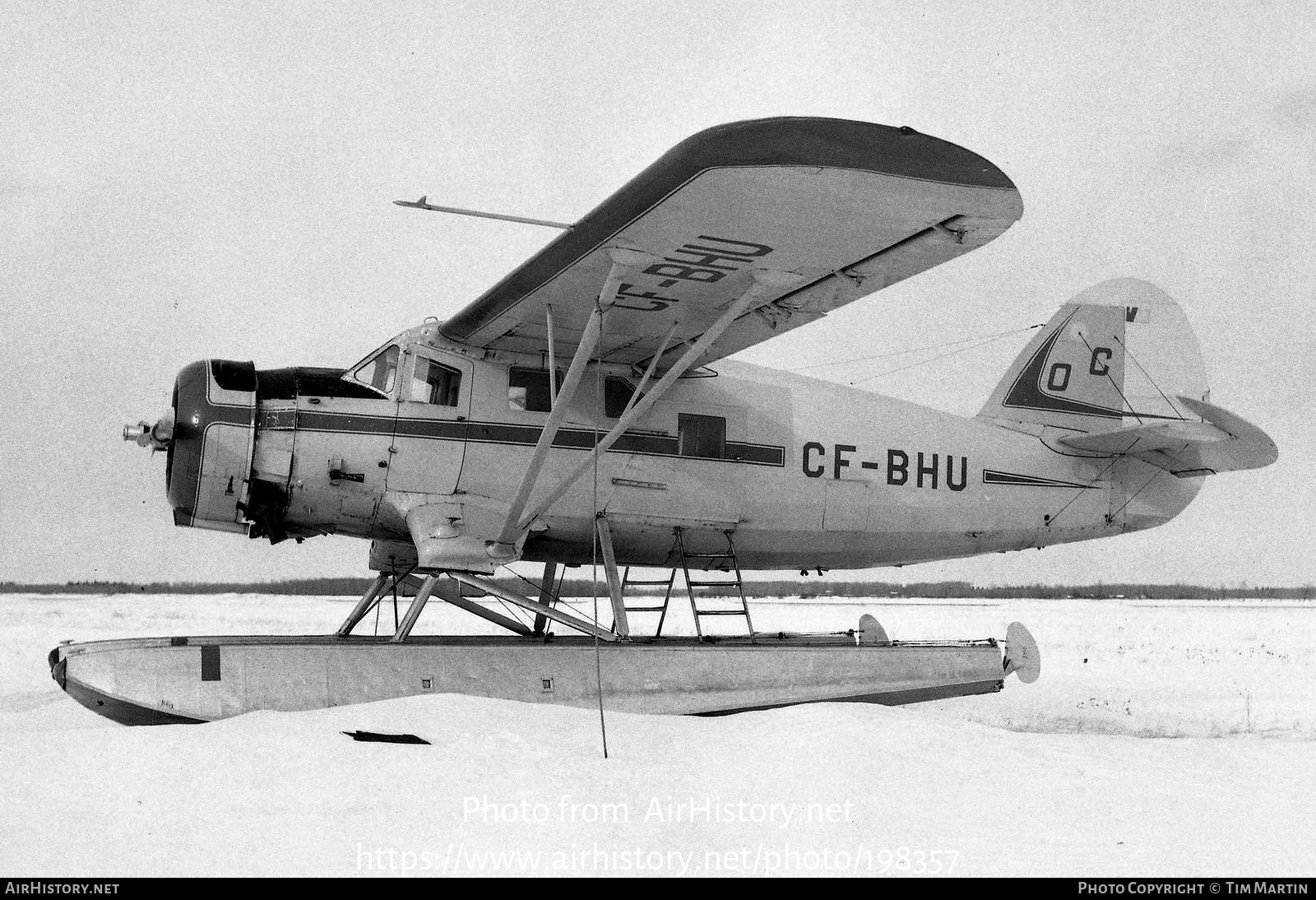 Aircraft Photo of CF-BHU | Noorduyn Norseman V | Ontario Central Airlines - OCA | AirHistory.net #198357