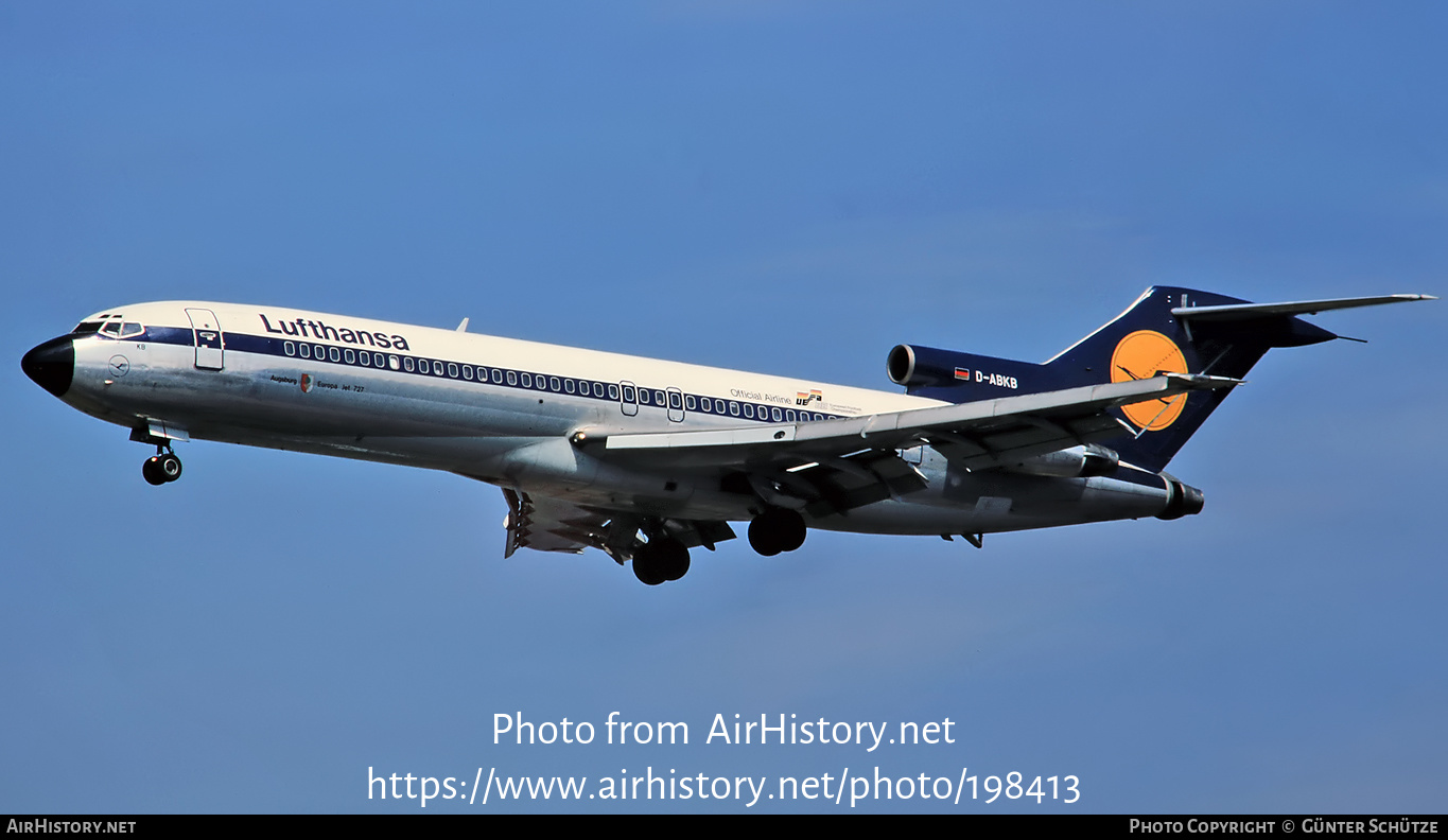 Aircraft Photo of D-ABKB | Boeing 727-230 | Lufthansa | AirHistory.net #198413