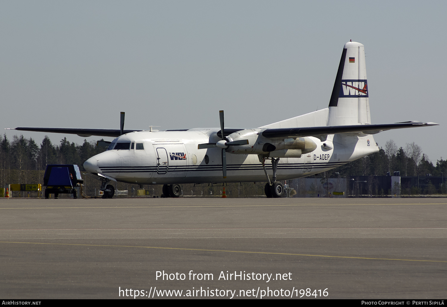 Aircraft Photo of D-ADEP | Fokker F27-600 Friendship | WDL Aviation | AirHistory.net #198416