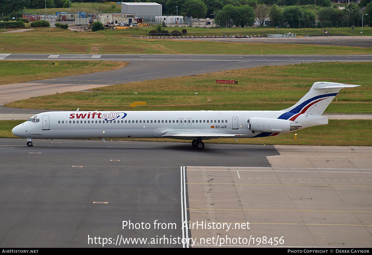 Aircraft Photo of EC-JJS | McDonnell Douglas MD-83 (DC-9-83) | Swiftair | AirHistory.net #198456