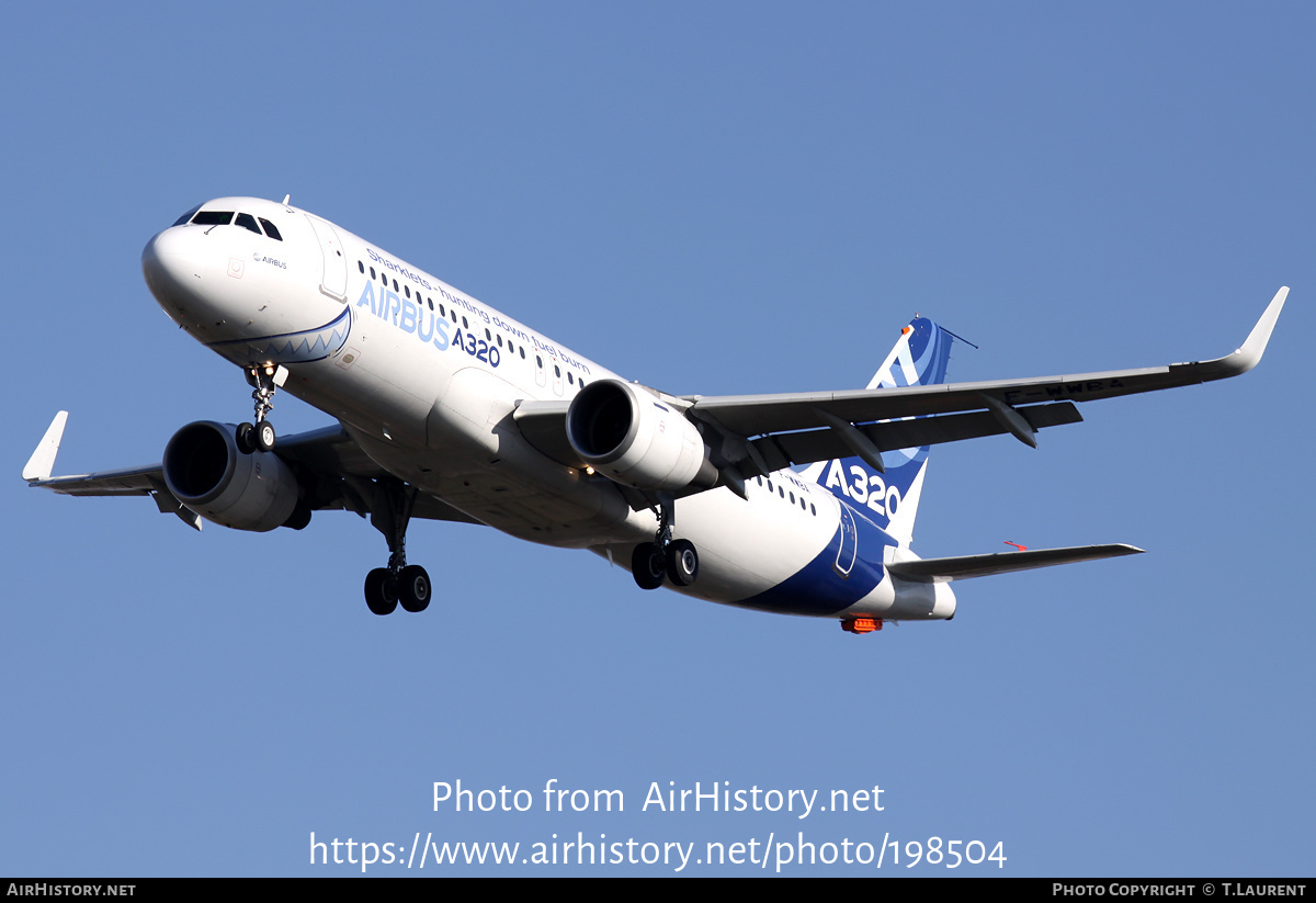 Aircraft Photo of F-WWBA | Airbus A320-211 | Airbus | AirHistory.net #198504