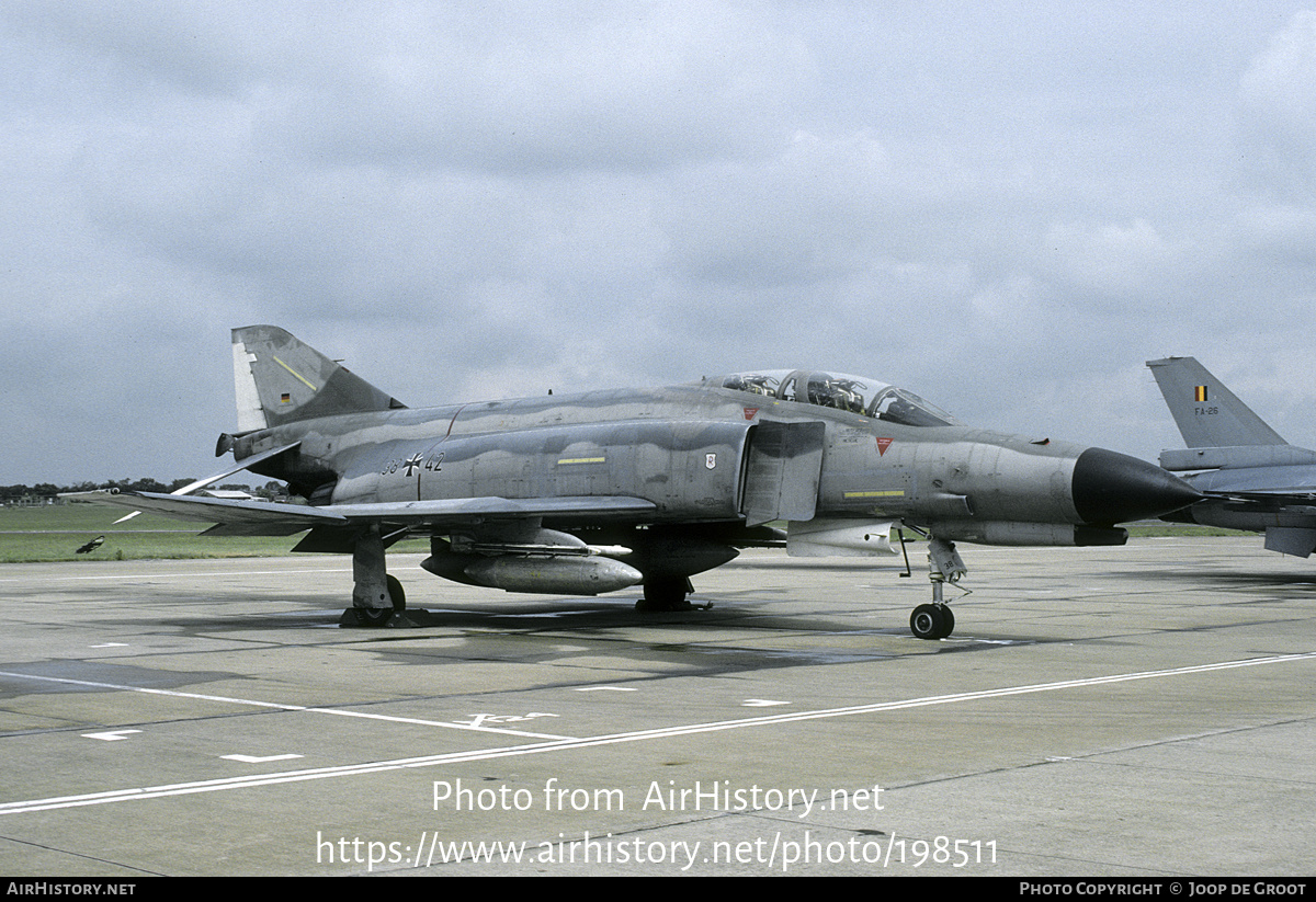 Aircraft Photo of 3842 | McDonnell Douglas F-4F Phantom II | Germany - Air Force | AirHistory.net #198511