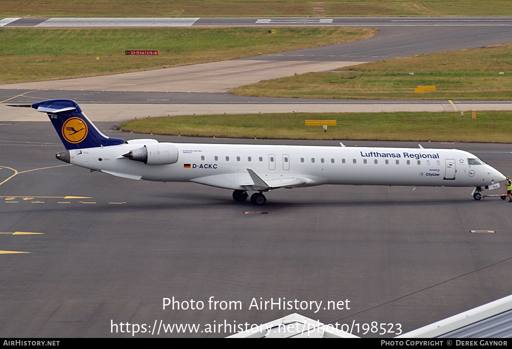 Aircraft Photo of D-ACKC | Bombardier CRJ-900LR (CL-600-2D24) | Lufthansa Regional | AirHistory.net #198523