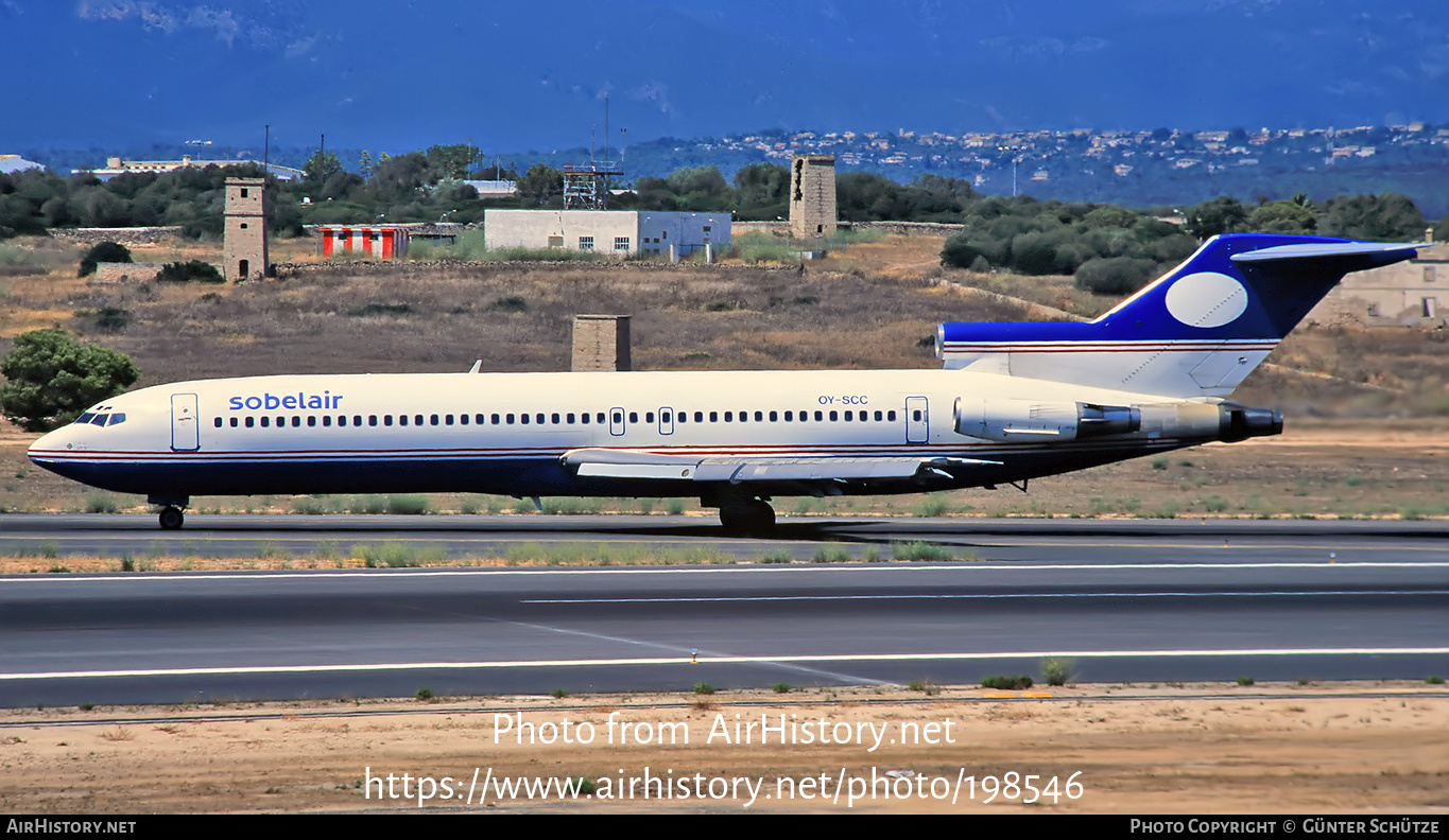 Aircraft Photo of OY-SCC | Boeing 727-212/Adv | Sobelair | AirHistory.net #198546