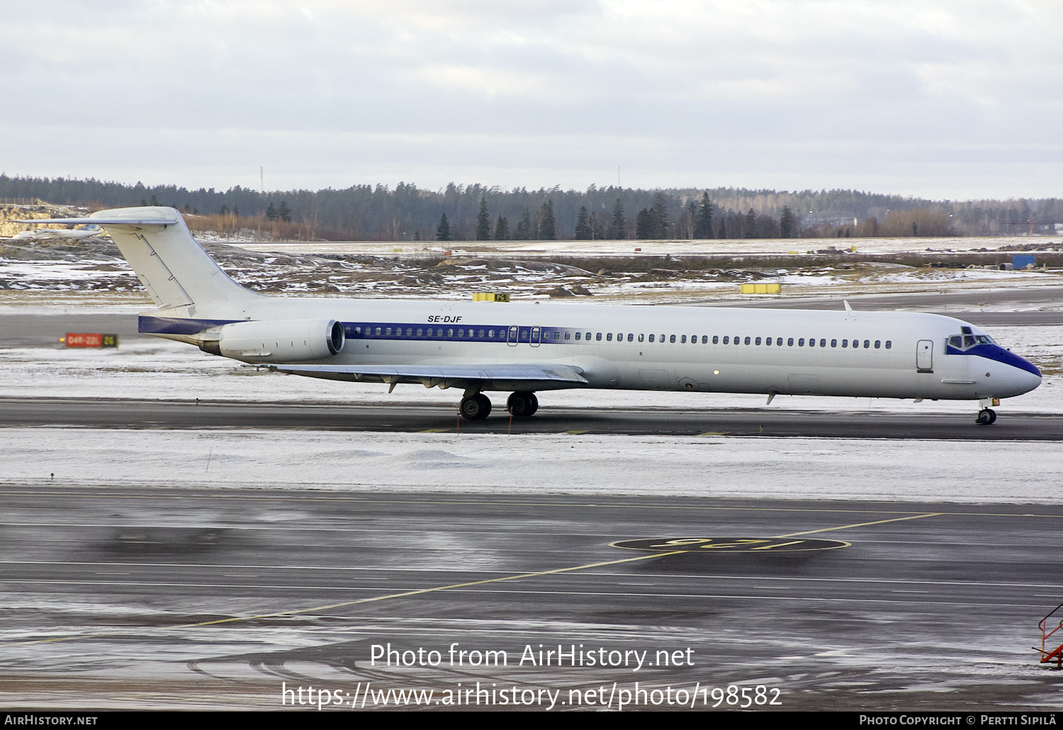 Aircraft Photo of SE-DJF | McDonnell Douglas MD-83 (DC-9-83) | AirHistory.net #198582