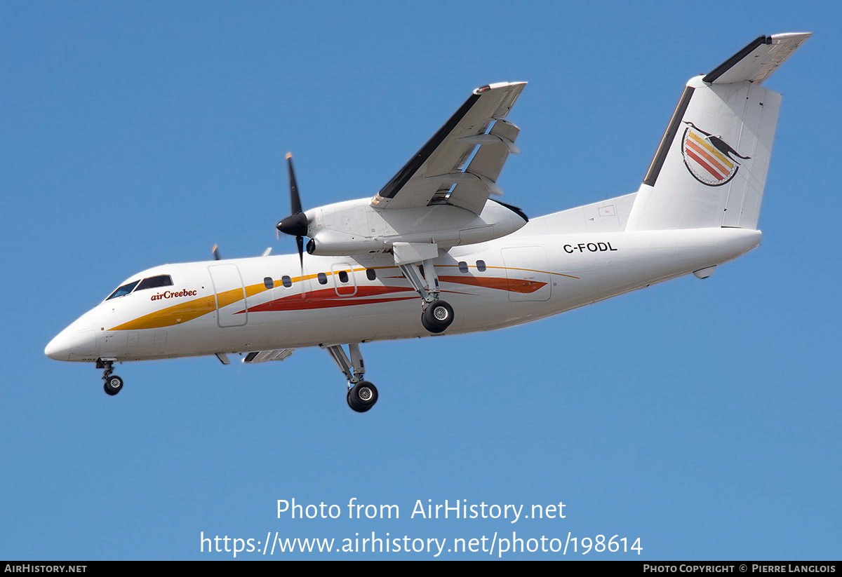 Aircraft Photo of C-FODL | De Havilland Canada DHC-8-106 Dash 8 | Air Creebec | AirHistory.net #198614