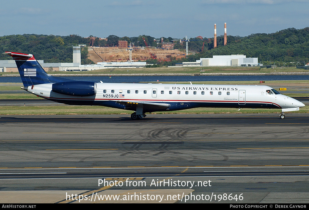 Aircraft Photo of N259JQ | Embraer ERJ-145LR (EMB-145LR) | US Airways Express | AirHistory.net #198646