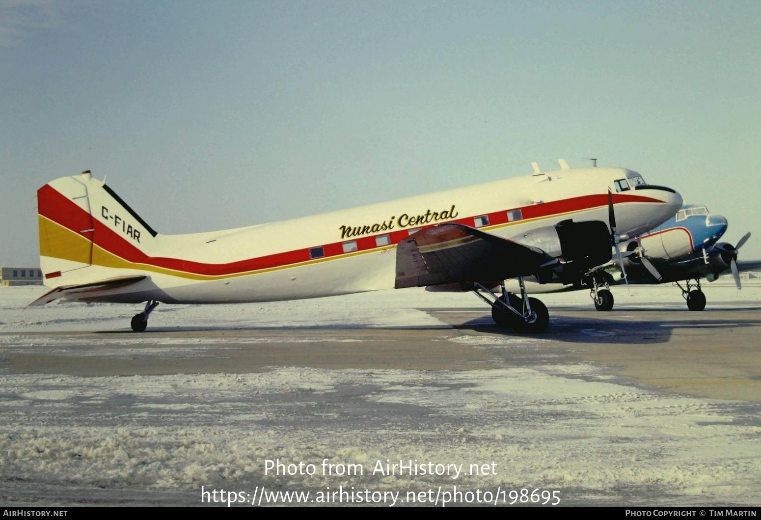 Aircraft Photo of C-FIAR | Douglas DC-3(C) | Nunasi Central Airlines | AirHistory.net #198695