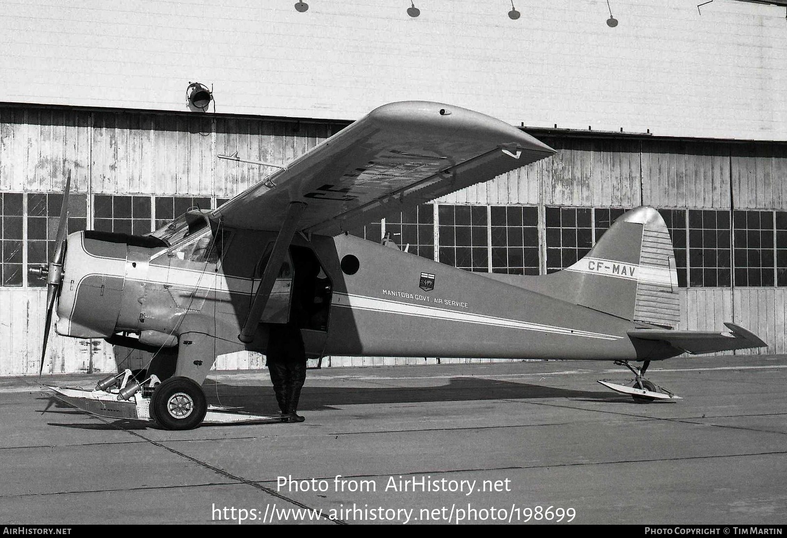 Aircraft Photo of CF-MAV | De Havilland Canada DHC-2 Beaver Mk1 | Manitoba Government Air Service | AirHistory.net #198699