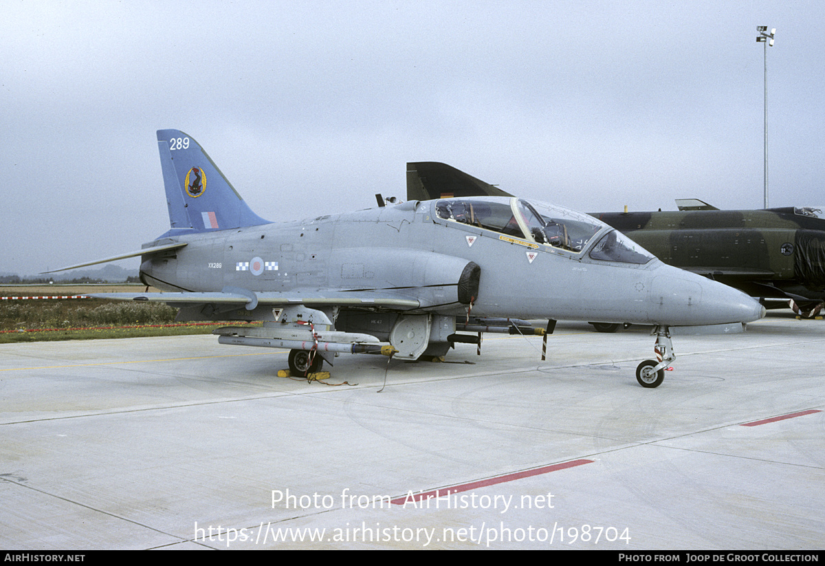 Aircraft Photo of XX289 | British Aerospace Hawk T1A | UK - Air Force | AirHistory.net #198704