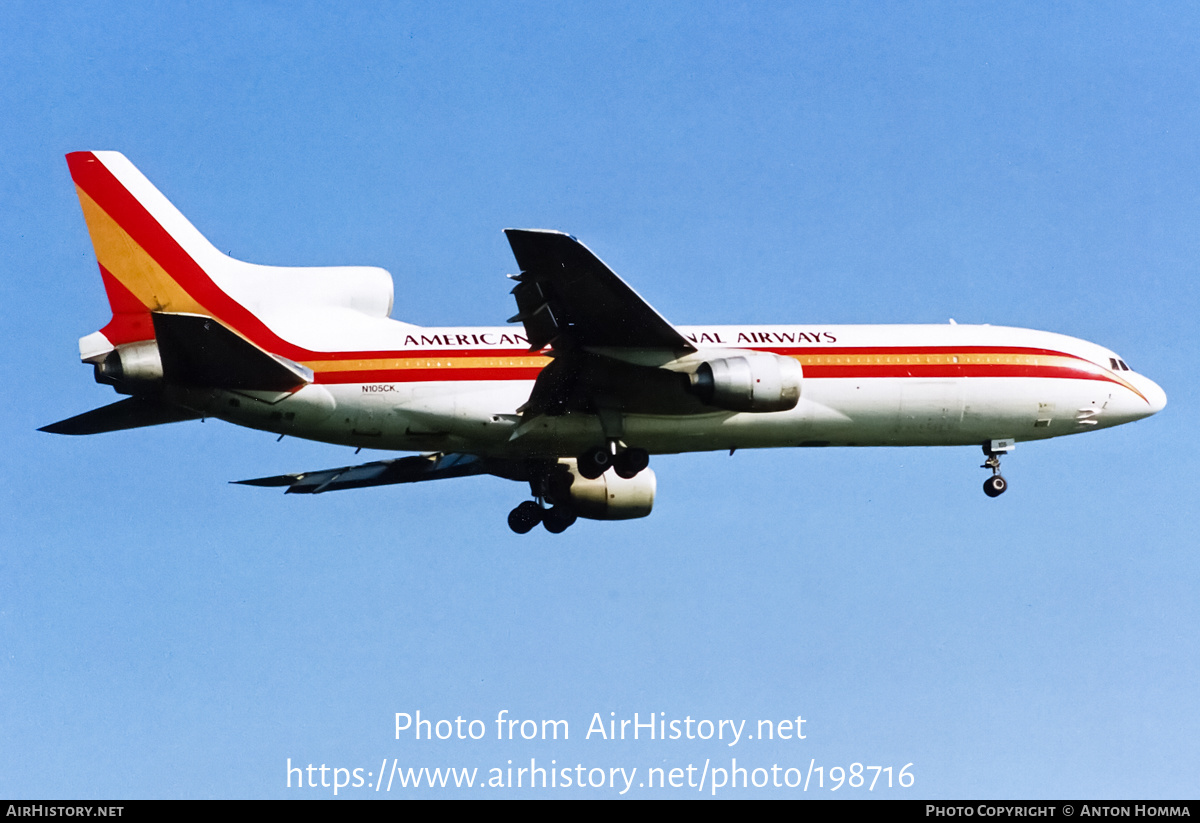 Aircraft Photo of N105CK | Lockheed L-1011-385-1-15 TriStar 200/F | American International Airways | AirHistory.net #198716