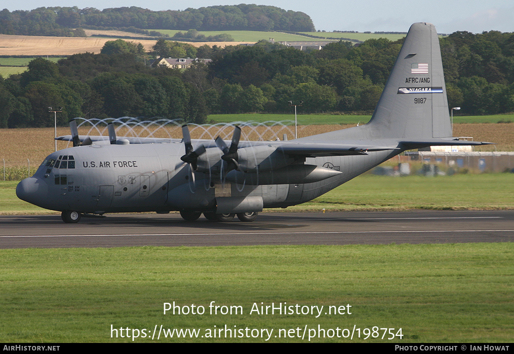 Aircraft Photo of 89-1187 / 91187 | Lockheed C-130H Hercules | USA - Air Force | AirHistory.net #198754