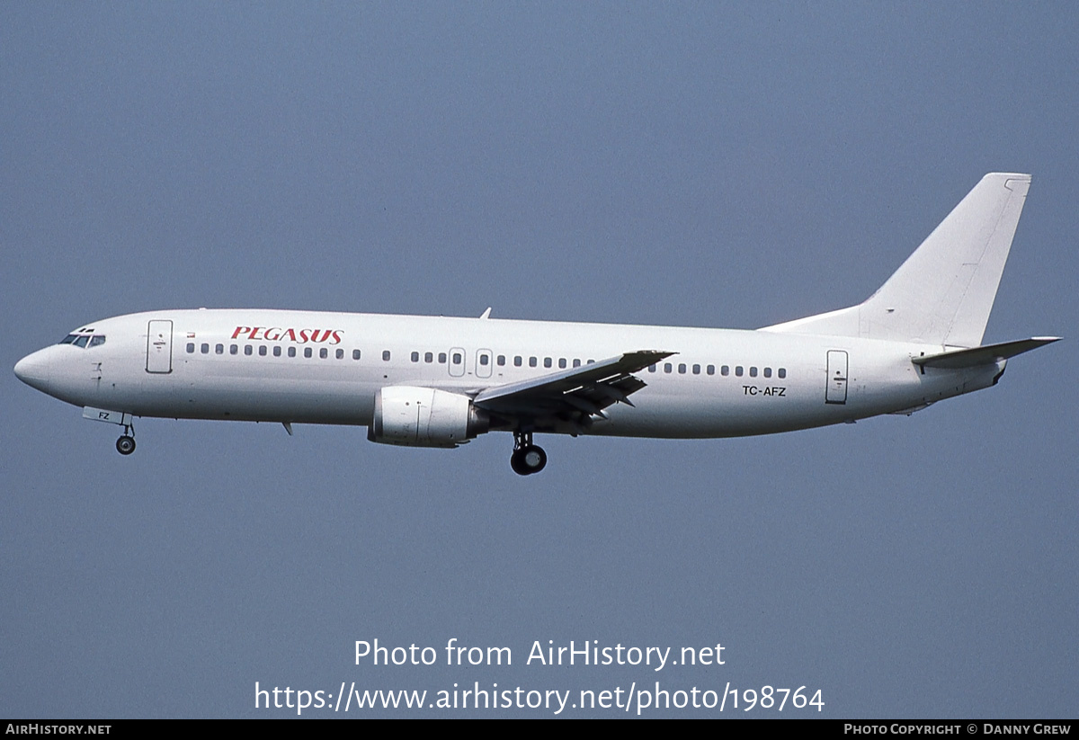 Aircraft Photo of TC-AFZ | Boeing 737-4Y0 | Pegasus Airlines | AirHistory.net #198764