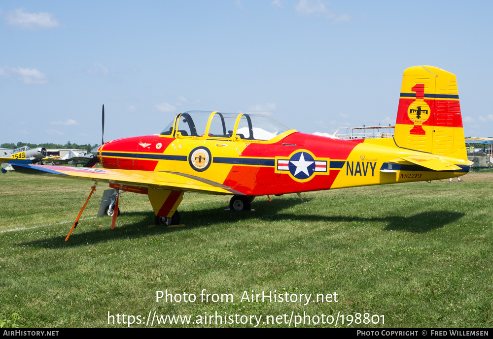 Aircraft Photo of N922PJ | Beech T-34A Mentor | USA - Navy | AirHistory.net #198801