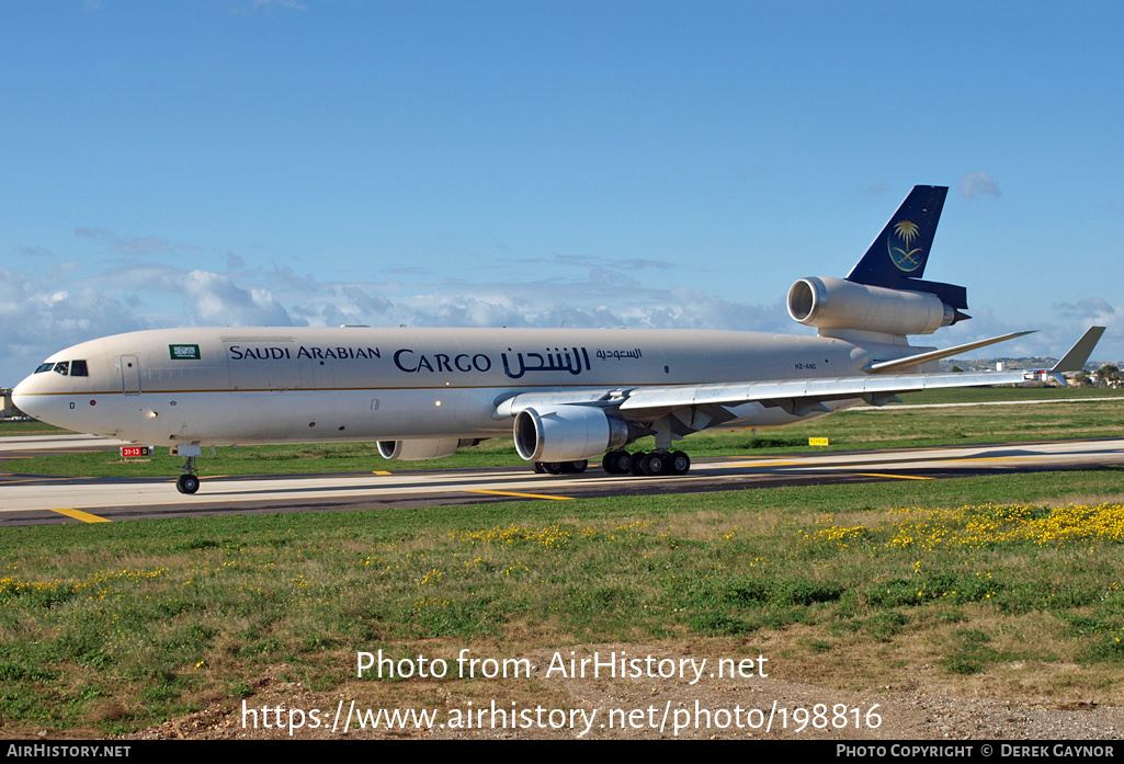 Aircraft Photo of HZ-AND | McDonnell Douglas MD-11F | Saudi Arabian Airlines Cargo | AirHistory.net #198816