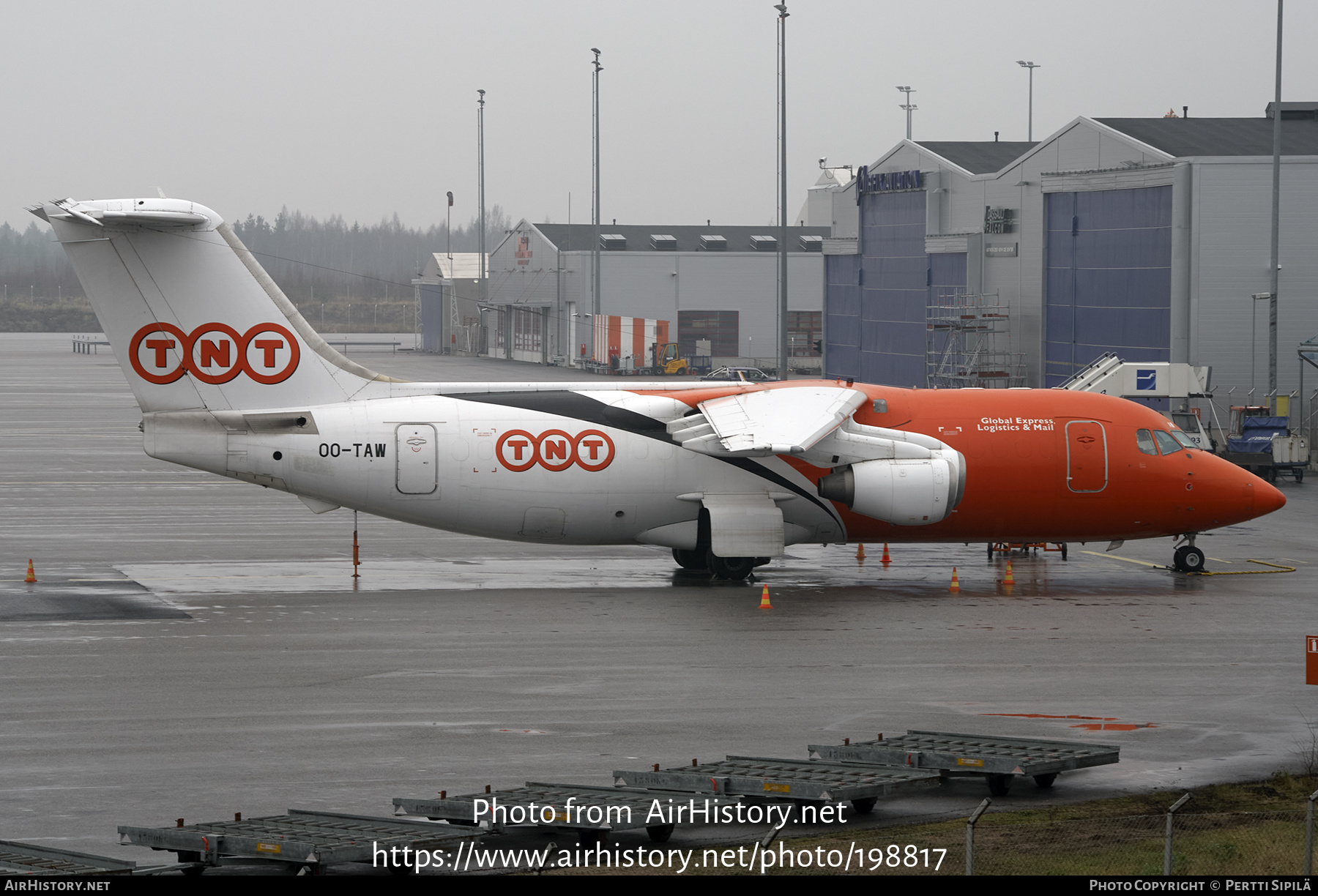 Aircraft Photo of OO-TAW | British Aerospace BAe-146-200QT Quiet Trader | TNT Airways | AirHistory.net #198817