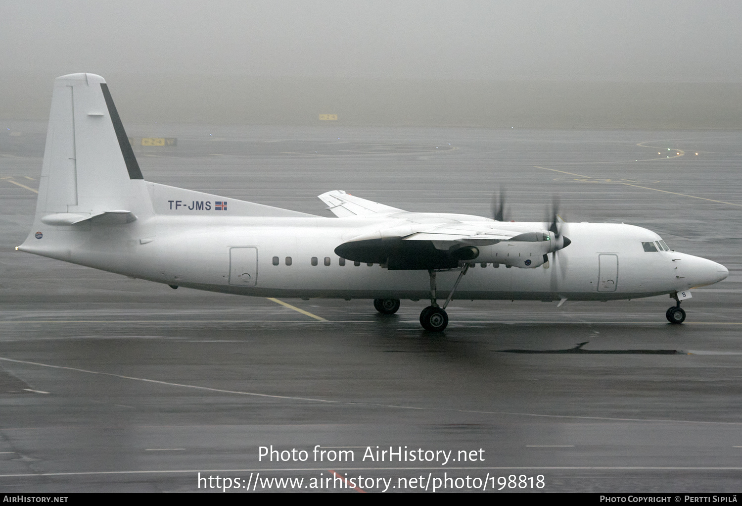 Aircraft Photo of TF-JMS | Fokker 50 | Flugfélag Íslands - Air Iceland | AirHistory.net #198818