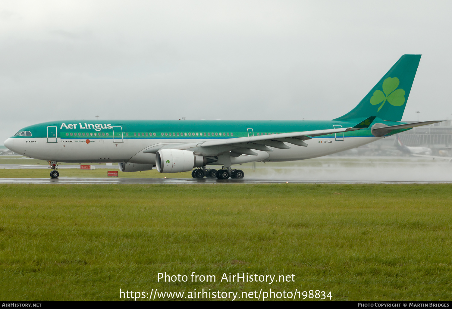 Aircraft Photo of EI-DAA | Airbus A330-202 | Aer Lingus | AirHistory.net #198834