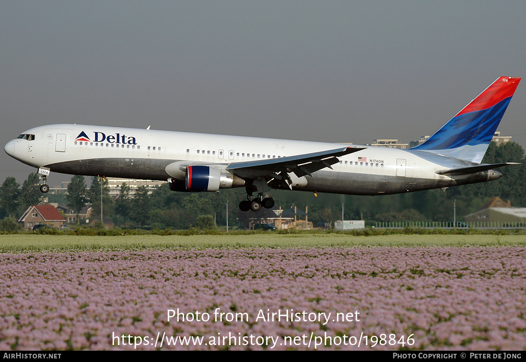 Aircraft Photo of N174DN | Boeing 767-332/ER | Delta Air Lines | AirHistory.net #198846