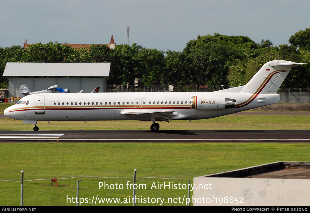 Aircraft Photo of PK-RJI | Fokker 100 (F28-0100) | Starquest Expeditions | AirHistory.net #198852