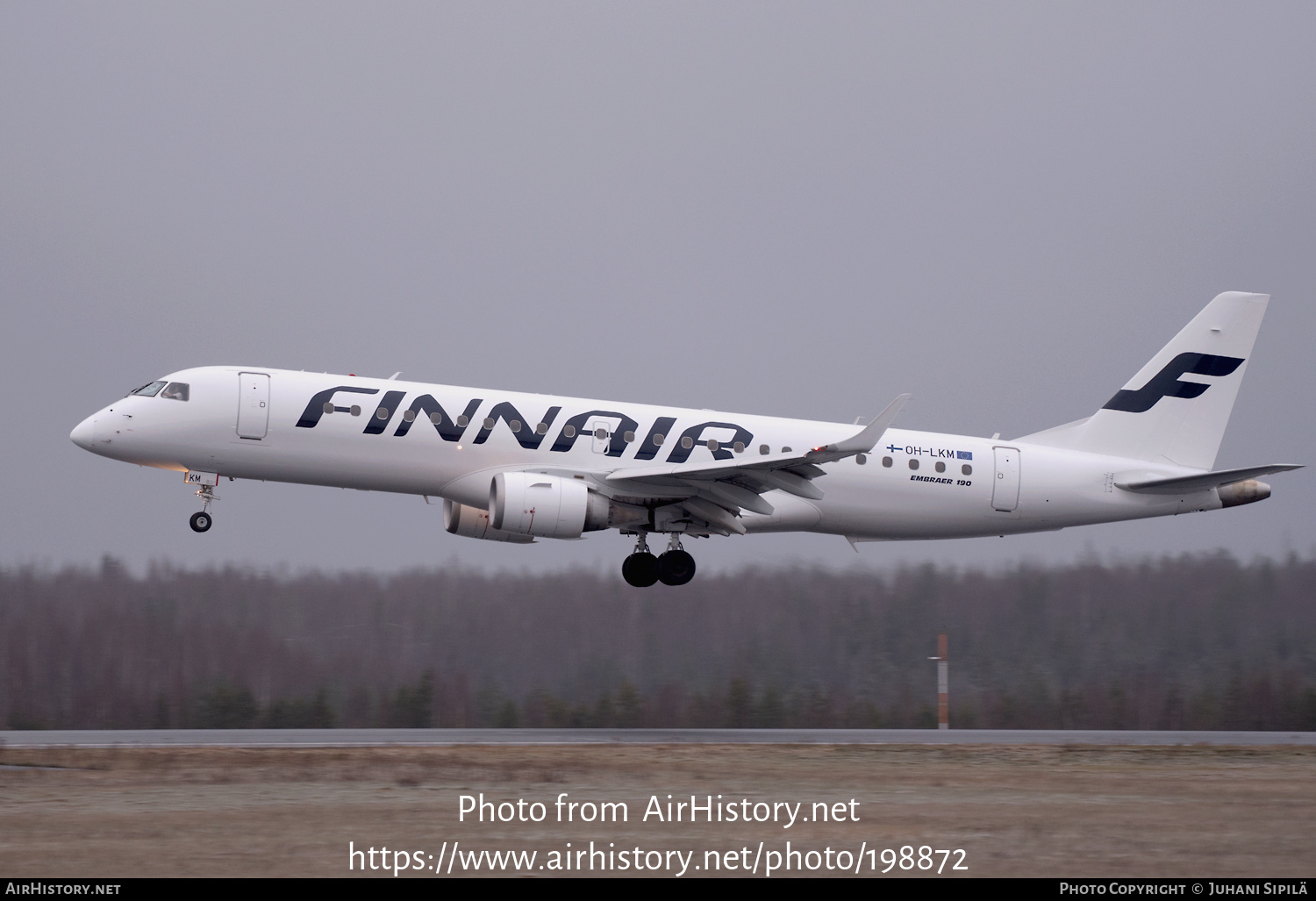 Aircraft Photo of OH-LKM | Embraer 190LR (ERJ-190-100LR) | Finnair | AirHistory.net #198872