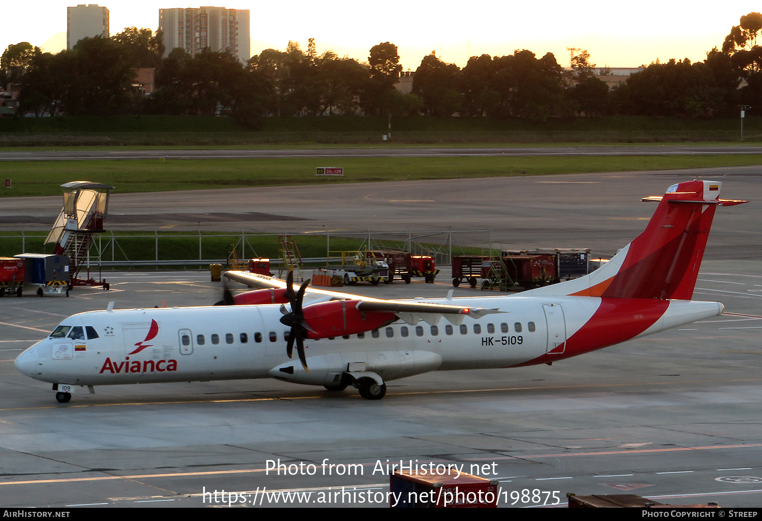 Aircraft Photo of HK-5109 | ATR ATR-72-600 (ATR-72-212A) | Avianca | AirHistory.net #198875