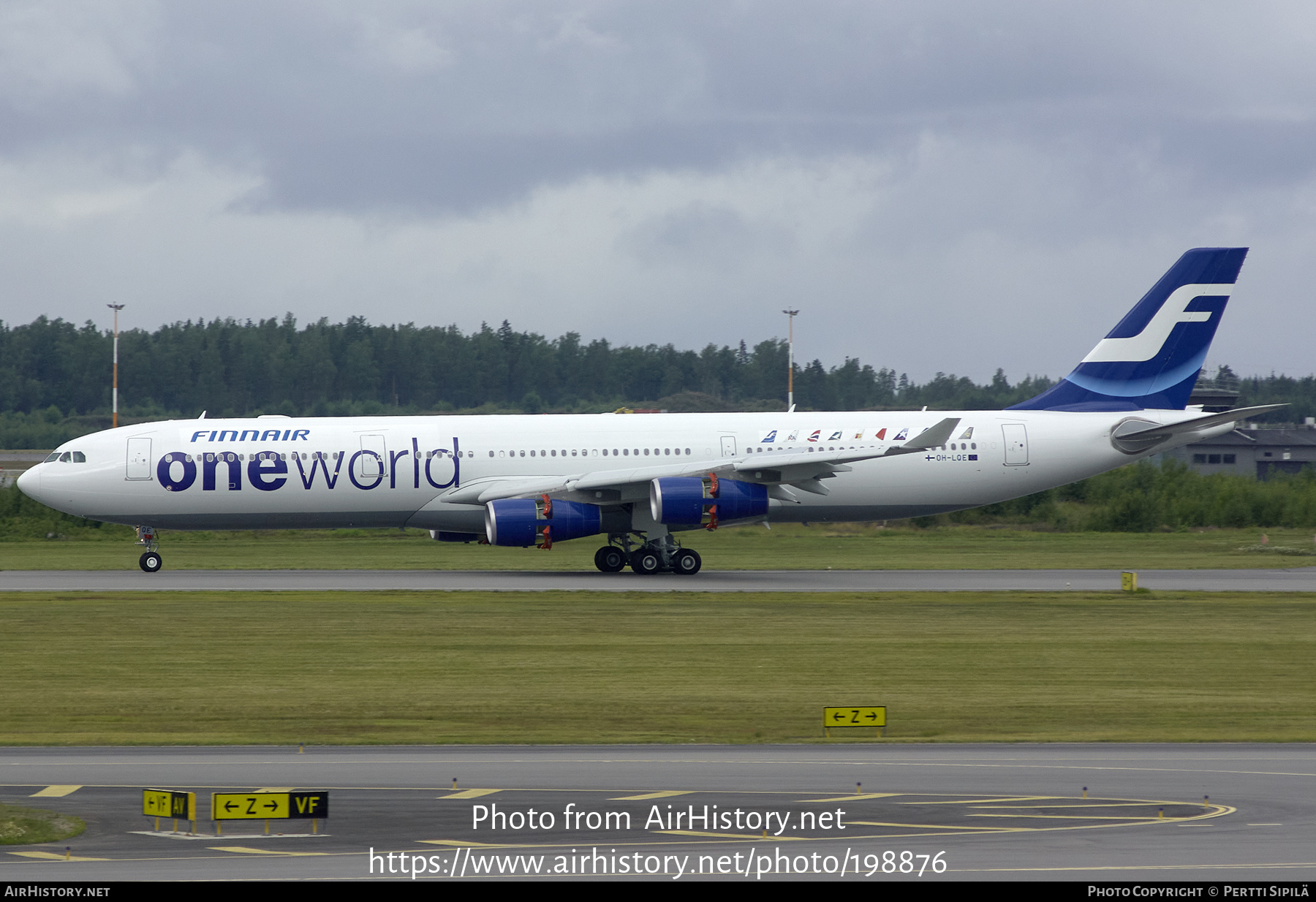 Aircraft Photo of OH-LQE | Airbus A340-313 | Finnair | AirHistory.net #198876