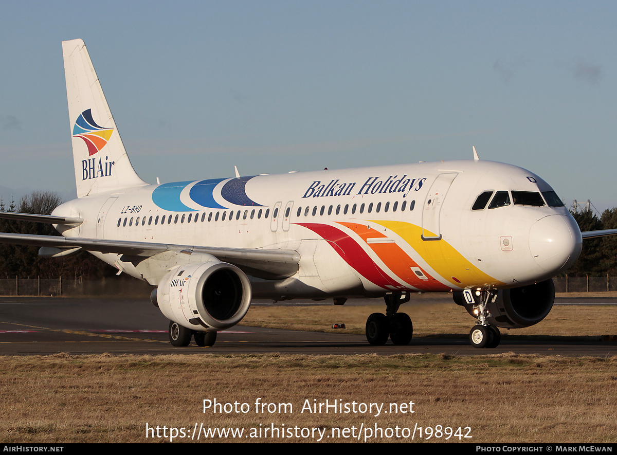 Aircraft Photo of LZ-BHD | Airbus A320-212 | Balkan Holidays Air - BH Air | AirHistory.net #198942