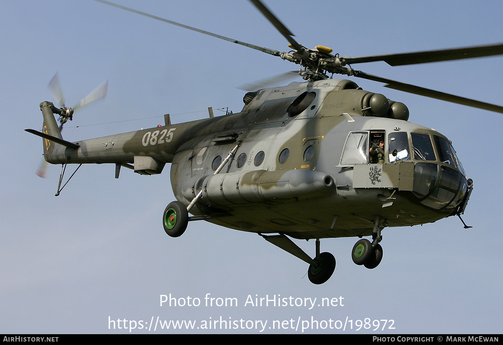 Aircraft Photo of 0825 | Mil Mi-17 | Czechia - Air Force | AirHistory ...